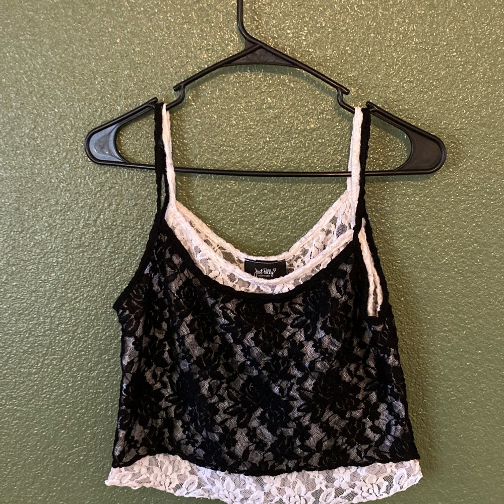 Just Polly Cute undershirt or shirt by itself not itchy SIZE: M